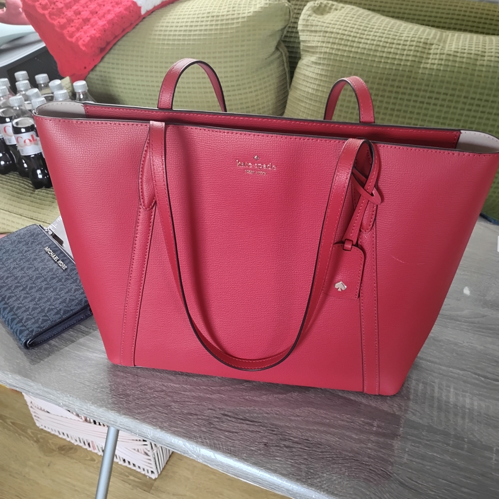 Kate Spade Red Tote Bag